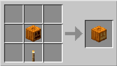 How To Make Jack Olantern Torches Minecraft