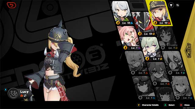 Lucy có thể được mở khóa bằng cách tham dự sự kiện 1.0