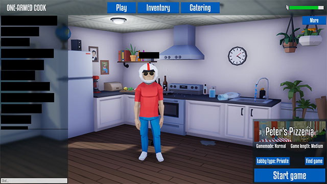 One-armed Cook  được thiết kế lại toàn bộ menu để trực quan và dễ sử dụng hơn