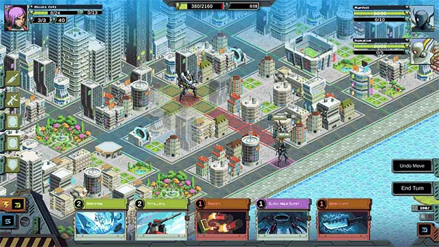 Arc Seed là game chiến thuật hành động với môi trường có thể phá hủy