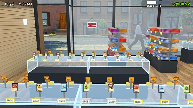 Kinh doanh cửa hàng thẻ bài trong TCG Card Shop Simulator 