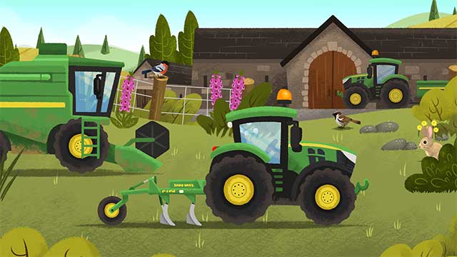 Vận hành nhiều loại máy móc của nhà sản xuất nổi tiếng John Deere