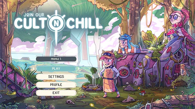Join Our Cult n Chill là trò chơi phiêu lưu 2D pha trộn giữa kết bạn, nấu ăn và khám phá giáo phái