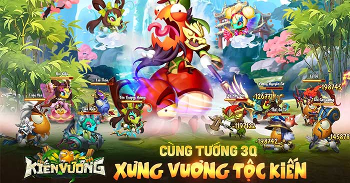 Game Tam Quốc chiến thuật đấu tướng bối cảnh vương quốc kiến - Kiến Vương 3Q