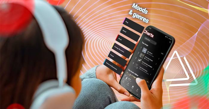 Tìm nhạc mới trên YouTube Music