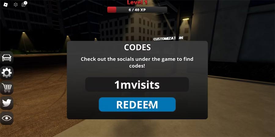 Nhập code Highway Legends