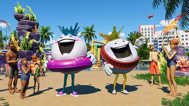 Tổ chức các sự kiện vui nhộn để thu hút khách ghé thăm Planet Coaster 2
