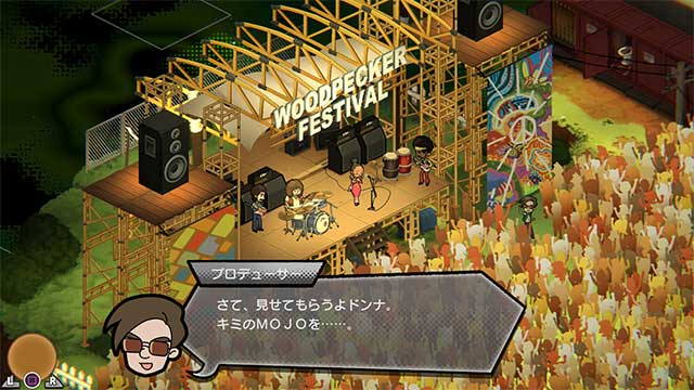 Undergrounded có nhiều mini game nhằm tôn vinh các trò chơi cổ điển