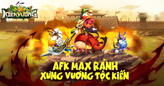 Game AFK Tam Quốc trong thế giới kiến - Kiến Vương 3Q