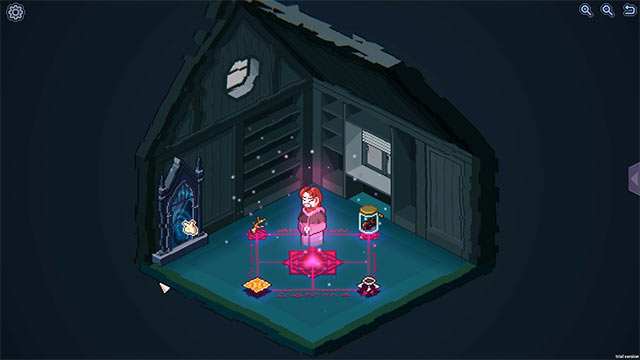 Làm việc theo yêu cầu của chủ nhân trong game Whisper of the House