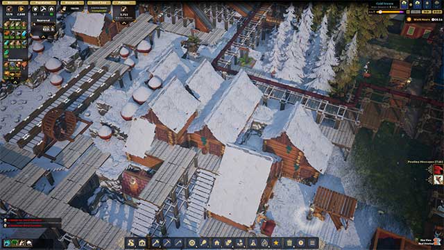 Chống chọi và khai thác sức mạnh của thiên nhiên để phát triển khu định cư