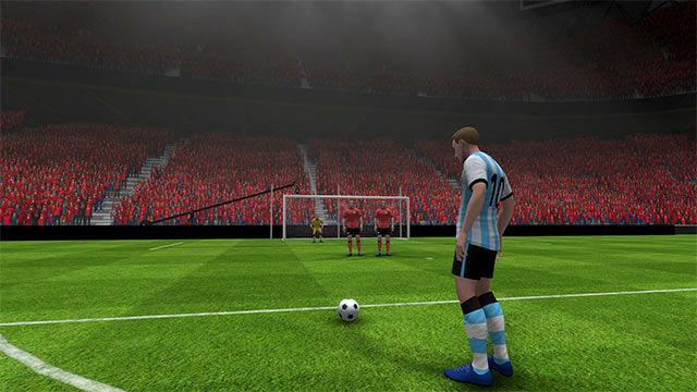 FFA 2024 mô phỏng những cú sút phạt trực tiếp ở các vị trí, khoảng cách khác nhau