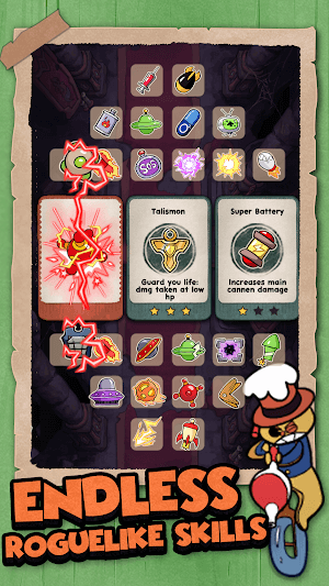 Các skill roguelike bất tận