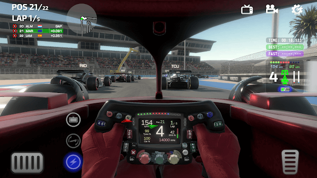 Monoposto là game đua xe công thức chân thực, ly kỳ
