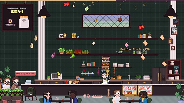 Quản lý nhà hàng sandwich với sự giúp đỡ của đàn mèo dễ thương trong Supurr Cat Cafe: Sandwich Rush
