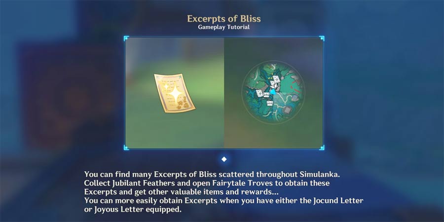 Excerpts Of Bliss trong Genshin Impact