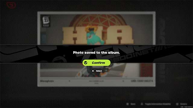 Nhấn nút tròn đen có ô vuông viền trắng, sau đó xác nhận lưu ảnh