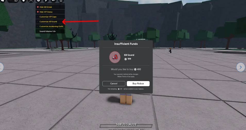 Màn hình đổi code The Strongest Battleground