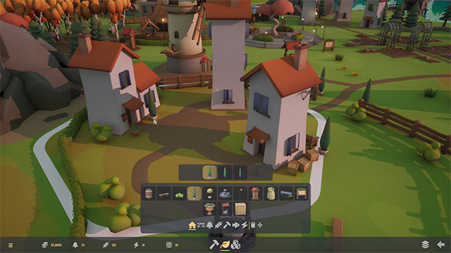 Tự do trang trí thế giới và lưu lại thành các preset để sử dụng sau