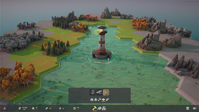 Không ngừng mở rộng và phát triển thế giới bằng các công trình, đồ trang trí...