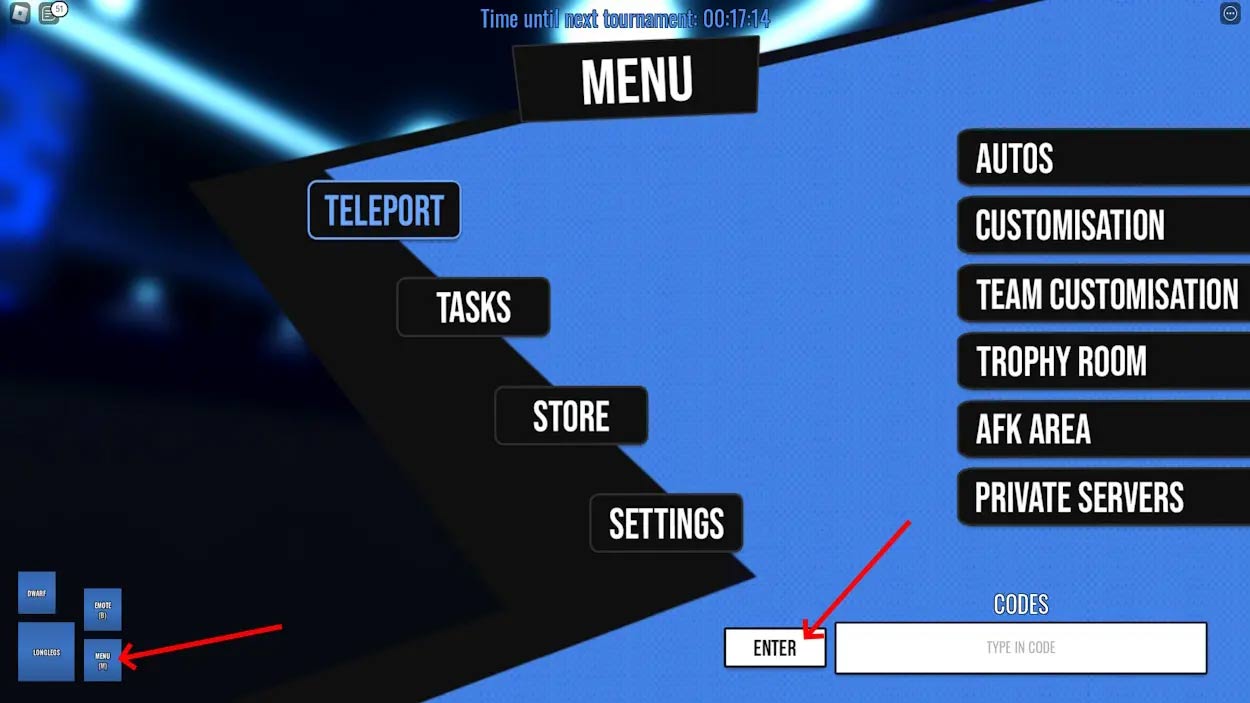 Cửa sổ nhập code LOCKED