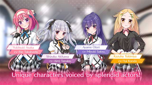 Các nhân vật được lồng tiếng sống động