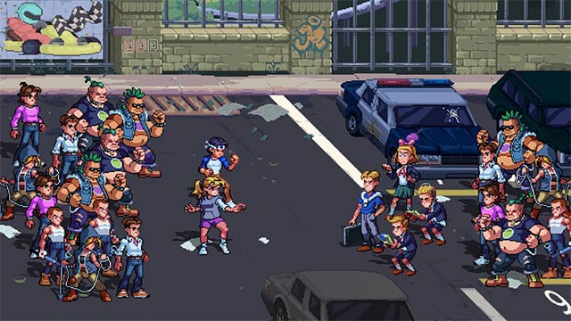 Đắm chìm trong các trận chiến nhịp độ cao và đánh boss hoành tráng của The Karate Kid: Street Rumble