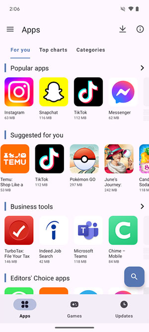 top lua chon thay the google play store 7*481188