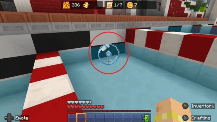 Viên ngọc bị thất lạc trong Minecraft