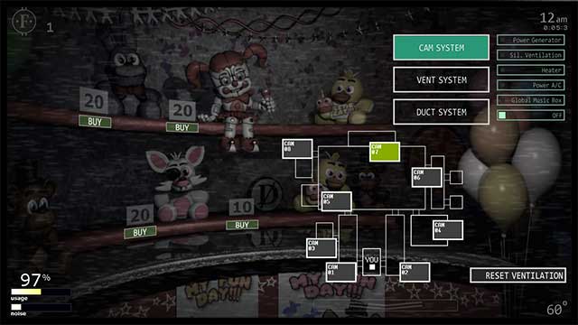 Trải nghiệm lại nỗi kinh hoàng quen thuộc trong Ultimate Custom Night