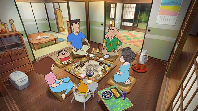Cùng cả gia đình Nohara tận hưởng cuộc sống thôn quê yên tĩnh, ấm áp
