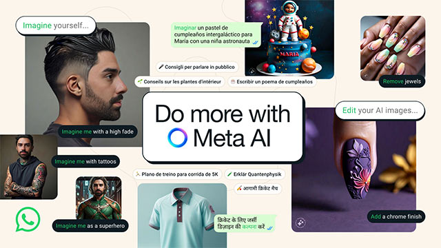 Trải nghiệm WhatsApp đa ngôn ngữ, sáng tạo và thông minh hơn cùng Meta AI