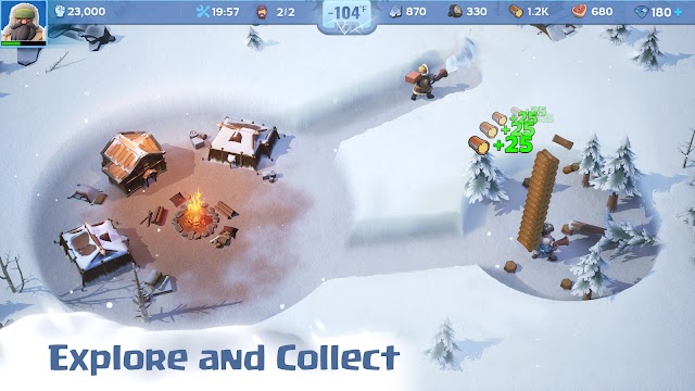 Khám phá và thu thập tài nguyên trong White Out Survival