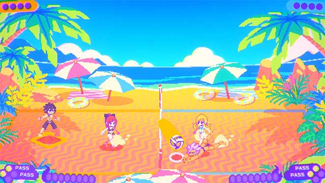 Tham gia các trận đấu 2v2 gay cấn trong Fairy Tail: Beach Volleyball Havo
