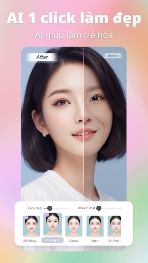 Làm đẹp bằng AI