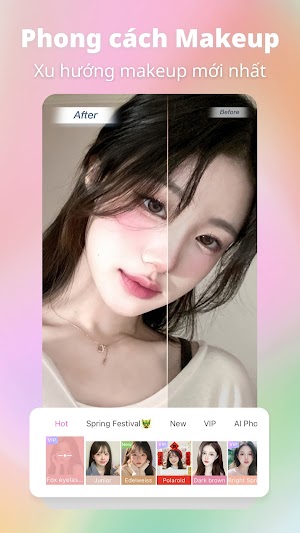 Nhiều kiểu trang điểm