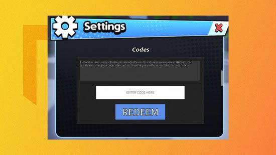 Cửa sổ đổi code Eternal Battlegrounds