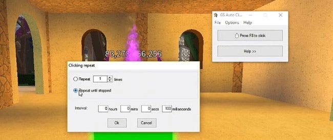 Hướng dẫn chạy GS Auto Clicker bằng admin