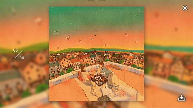 Hoàn thành từng chương để mở khóa hình nền máy tính tuyệt đẹp chủ đề tình yêu