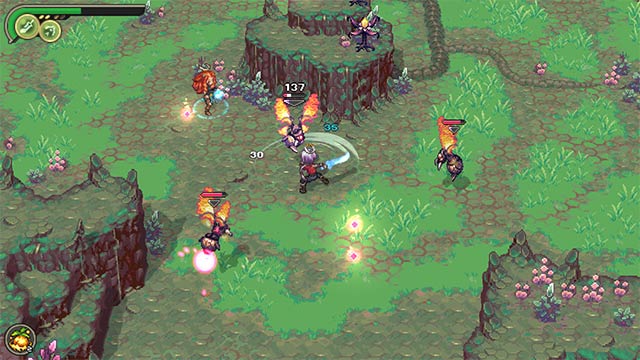 Hệ thống chiến đấu đặc sắc dựa trên kỹ năng, nguyên tố và phép thuật của Alabaster Dawn game