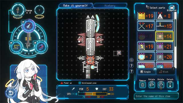 Chế tạo vũ khí và khiên của riêng bạn