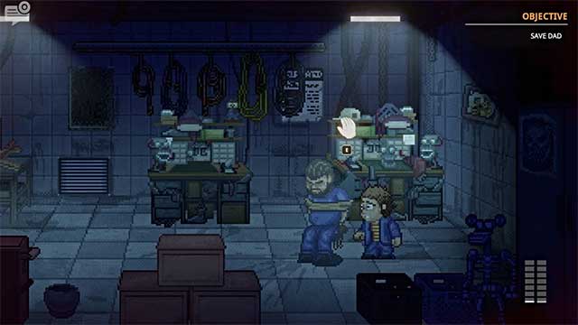 Nếu có 6 đồ vật (bao gồm Bức ảnh lạ), bạn sẽ giải cứu được bố con Oswald