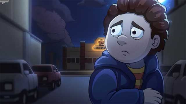 Trong Ending này, Oswald bỏ rơi bố mình