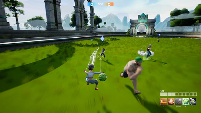 CabbageBall là trò chơi bóng ném chiến lược 3v3 kết hợp anh hùng và phép thuật độc đáo