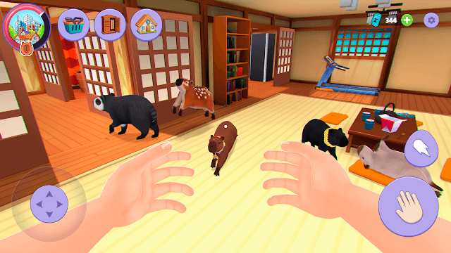 Capybara Simulator cho bạn trải nghiệm nuôi loài chuột lang nước đáng yêu