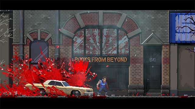 Hình ảnh phong cách pixel art và nhạc nền hoài cổ