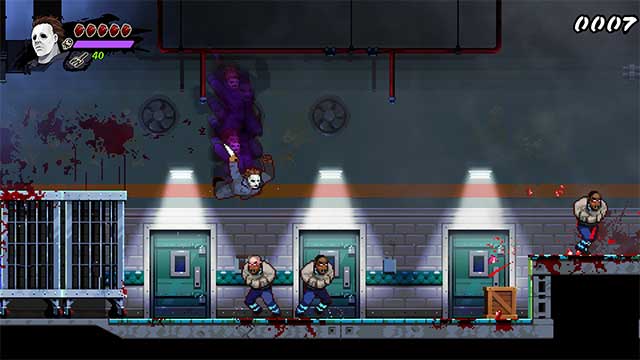 Điều khiển tên sát nhân Michael Myers vượt qua các màn chơi đẫm máu