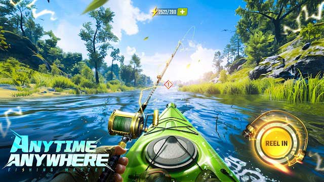 Chơi game ở mọi lúc mọi nơi, câu cá ở nhiều địa điểm khắp thế giới