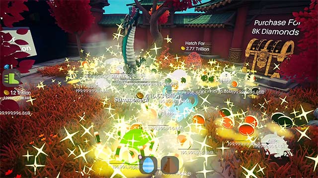 Pet Lands là trò chơi săn quái kết hợp đào coin theo phong cách Idle game tự động