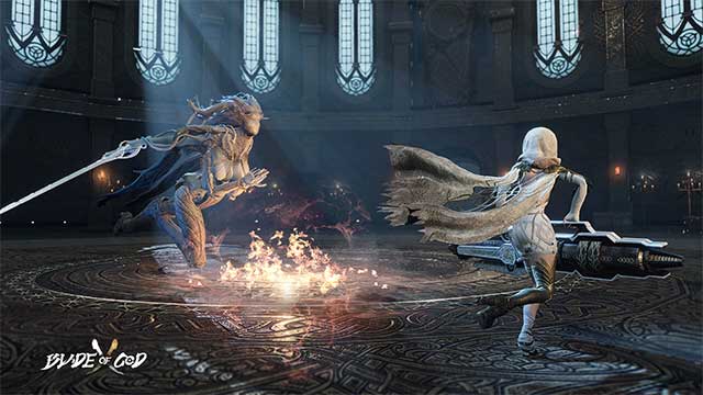 Tham gia vào các trận chiến hợp tác kịch tính của Blade of God X 